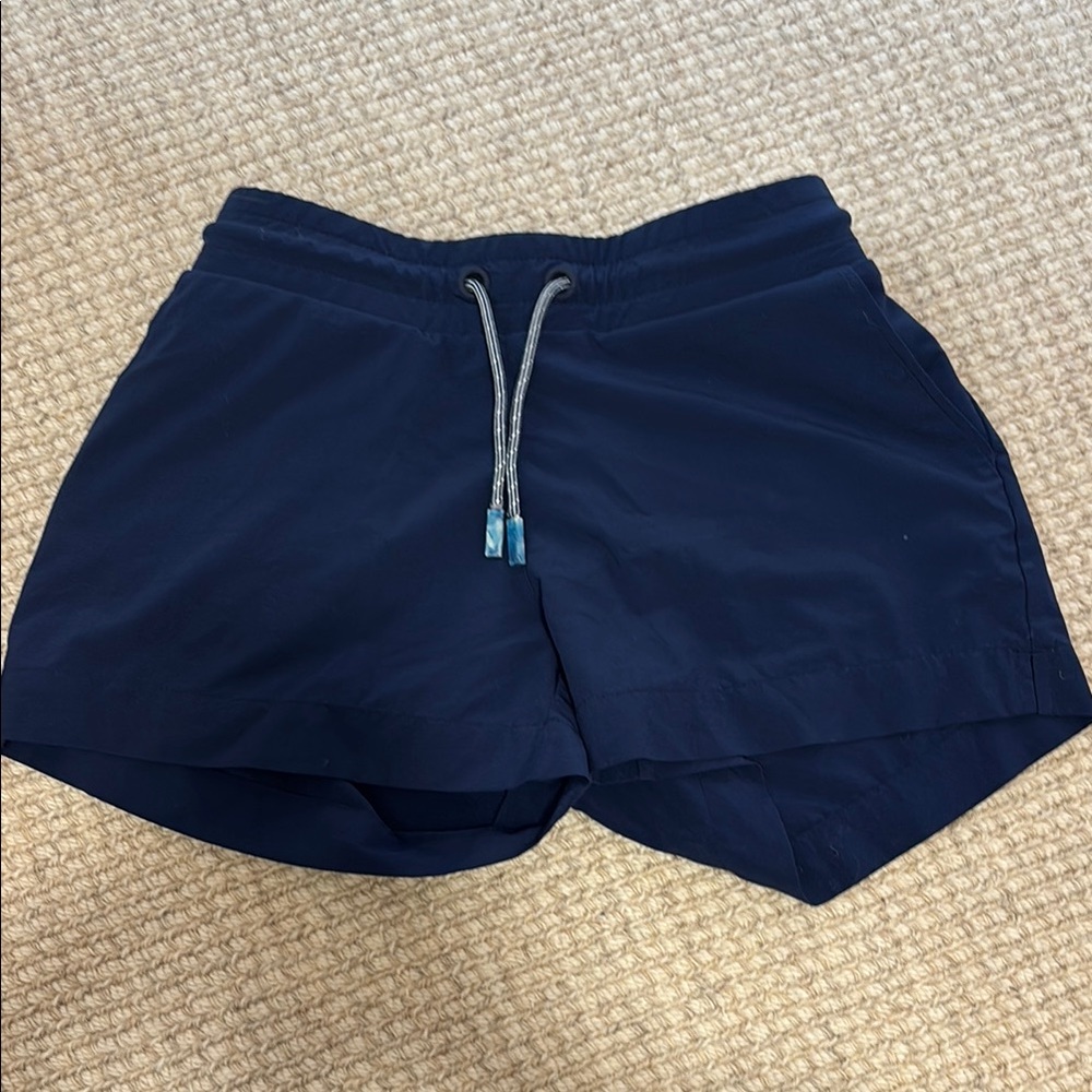 Girls lightweight navy Athleta  shorts